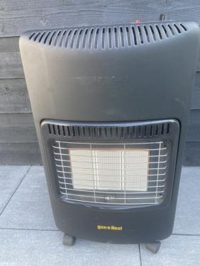 Verrijdbare gas kachel