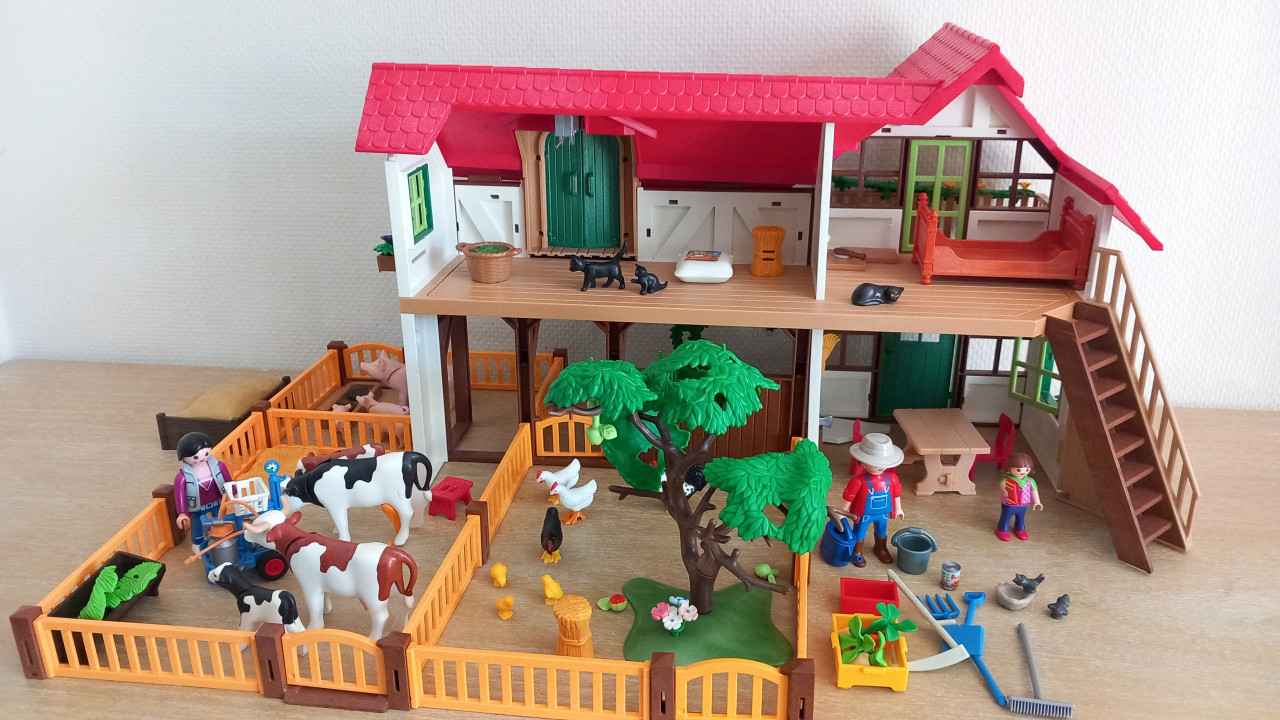 Playmobil complete boerderij setnr 6120