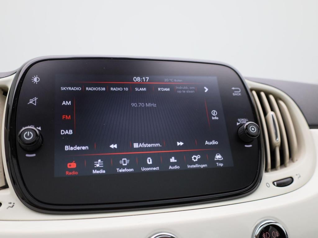Fiat 500 1.0 hybrid star | panorama dak | dab | lmv | cruise control | airc