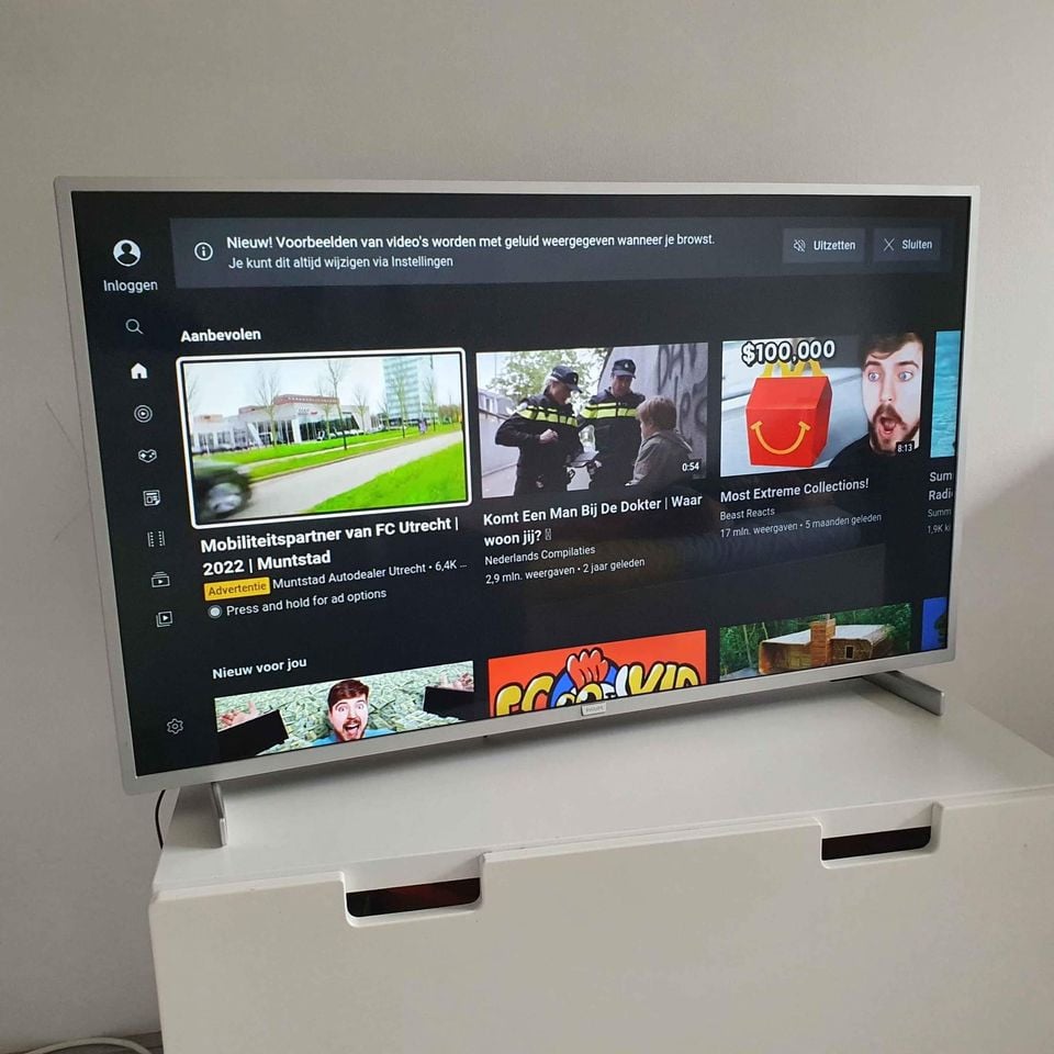 Zeer nette Philips Led Smart 32" (81cm) TV