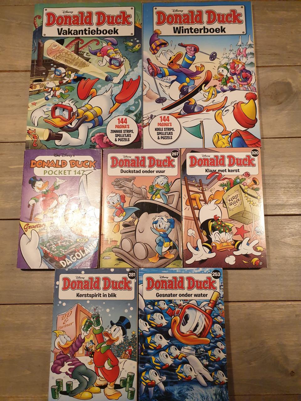 Donald Duck pockets en vakantieboeken