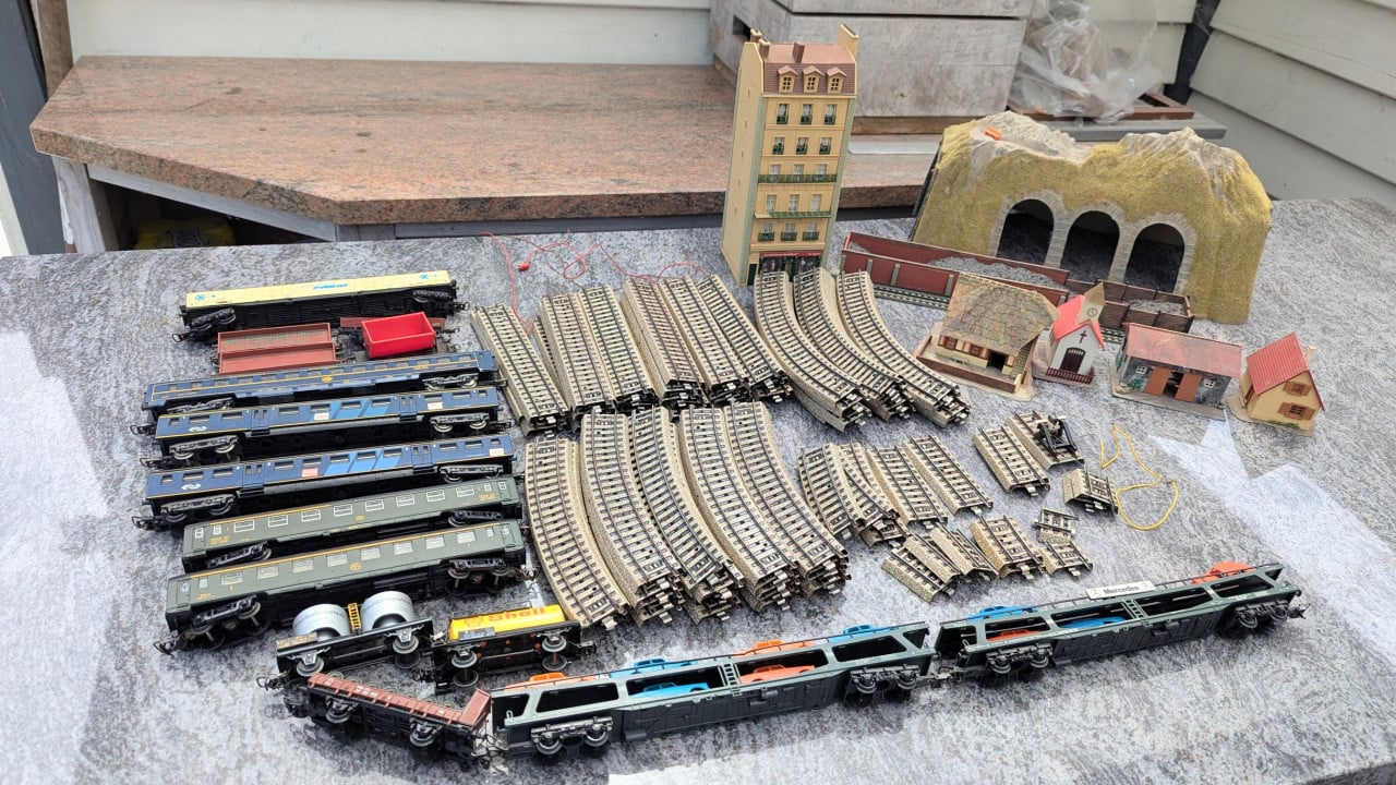 Marklin trein en rails