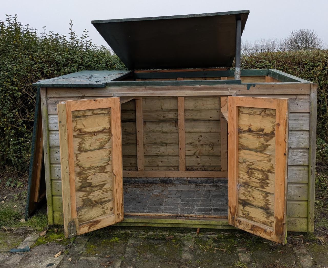 Opbergruimte/hok tuinmeubelen