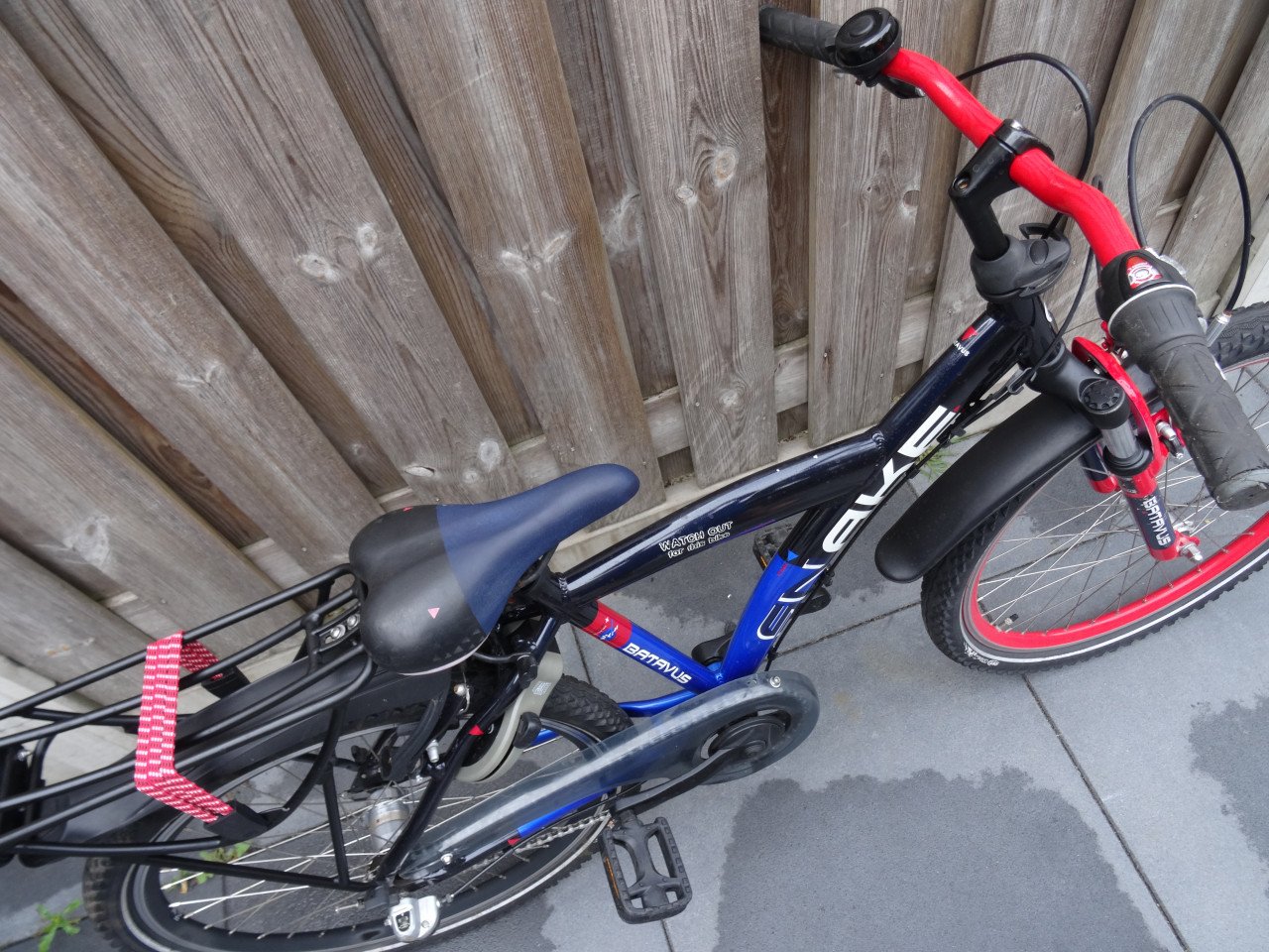 Batavus Snake 24 inch jongensfiets met 3 versnellingen