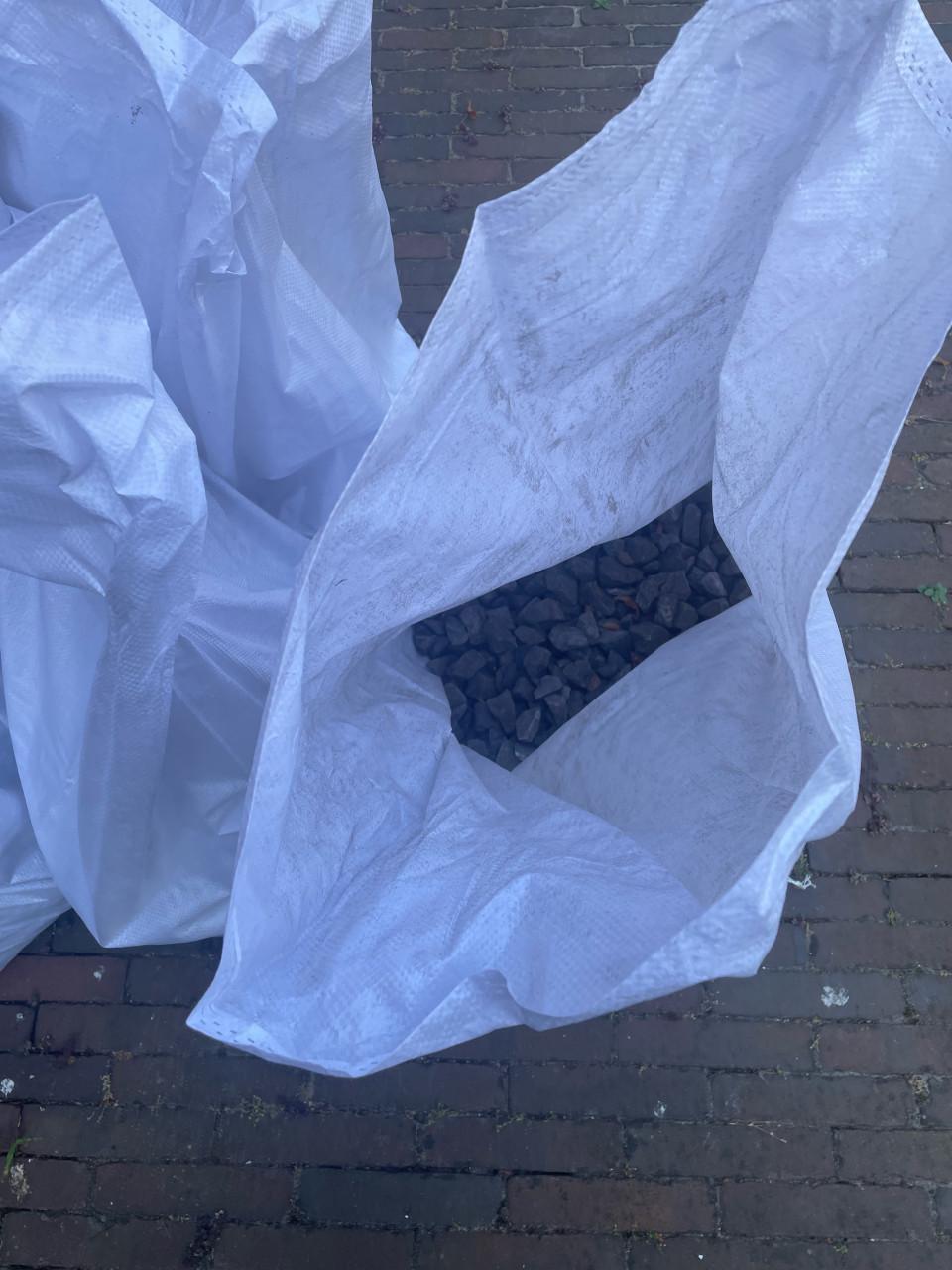Sier grind grijs, gratis afhalen