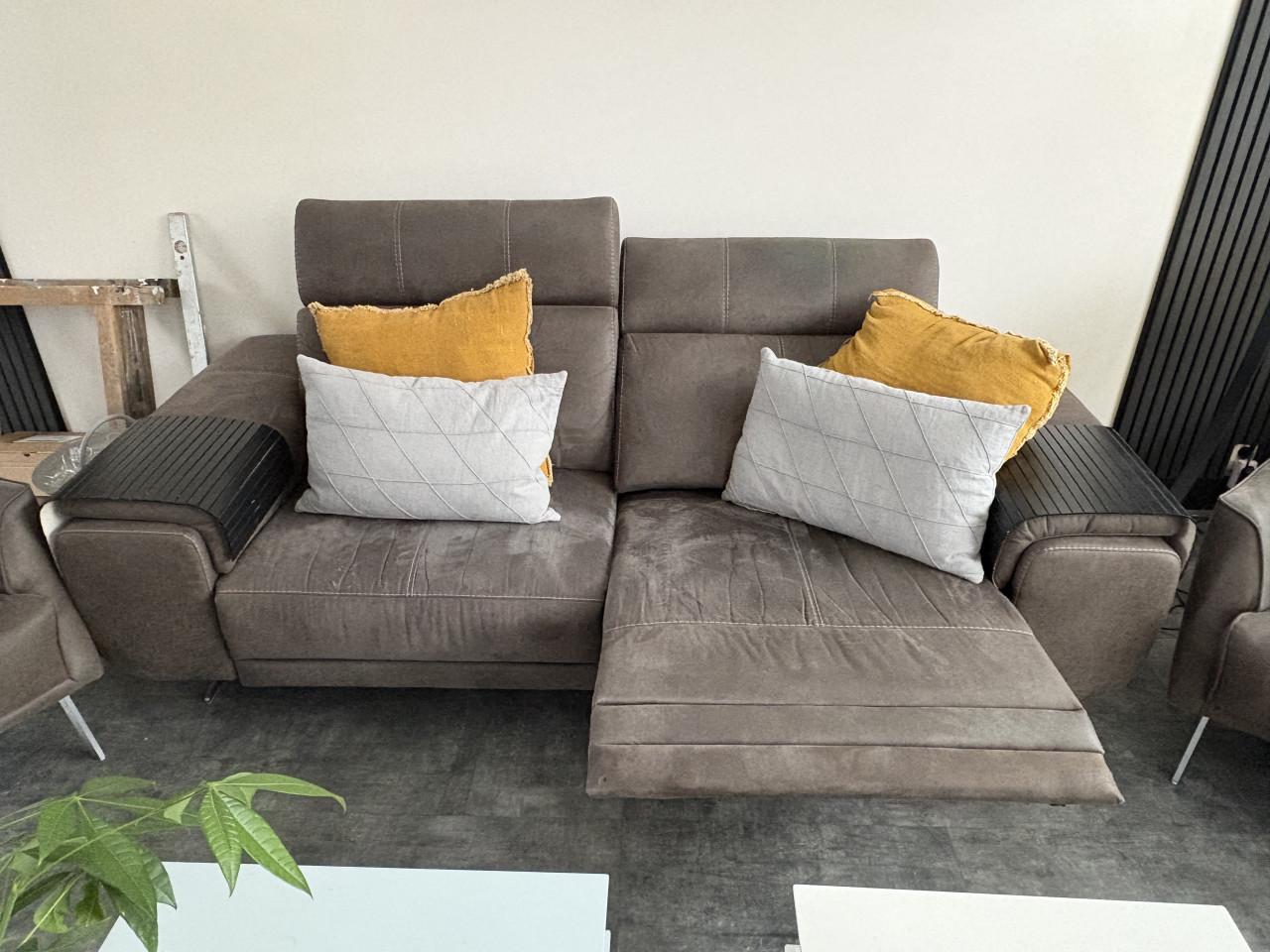 Heerlijke zitbank met relax functie