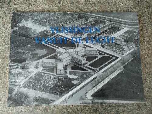 Vlissingen vanuit de lucht. Prachtige oude grote foto's  Van 1924 tot 1960