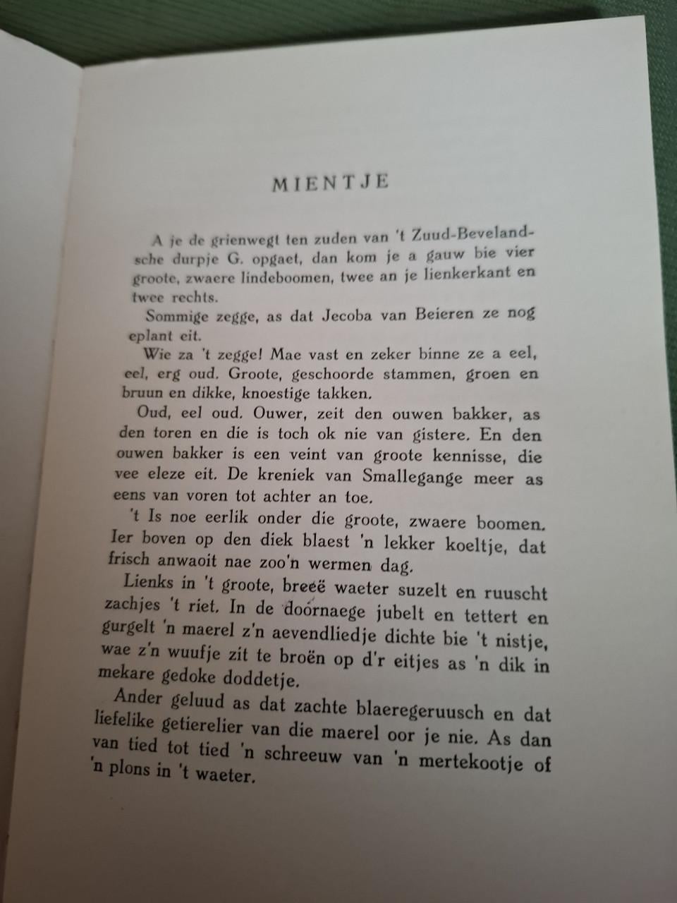 Zuud Bevelandsch lief en leed, door D. A. Poldermans