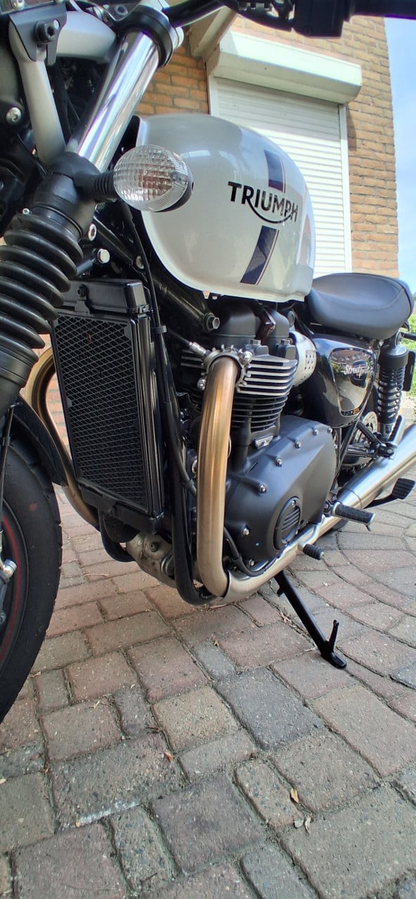 Schitterende Triumph Street Twin 900