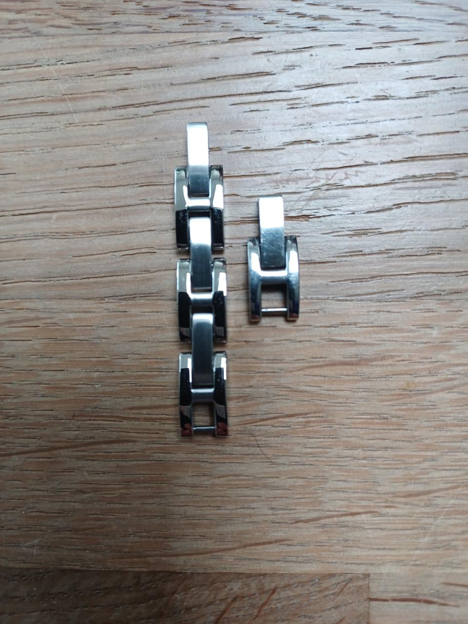 FOSSIL (staal) dameshorloge met extra schakels