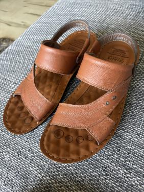 Leren sandalen heren, nieuw maat 43