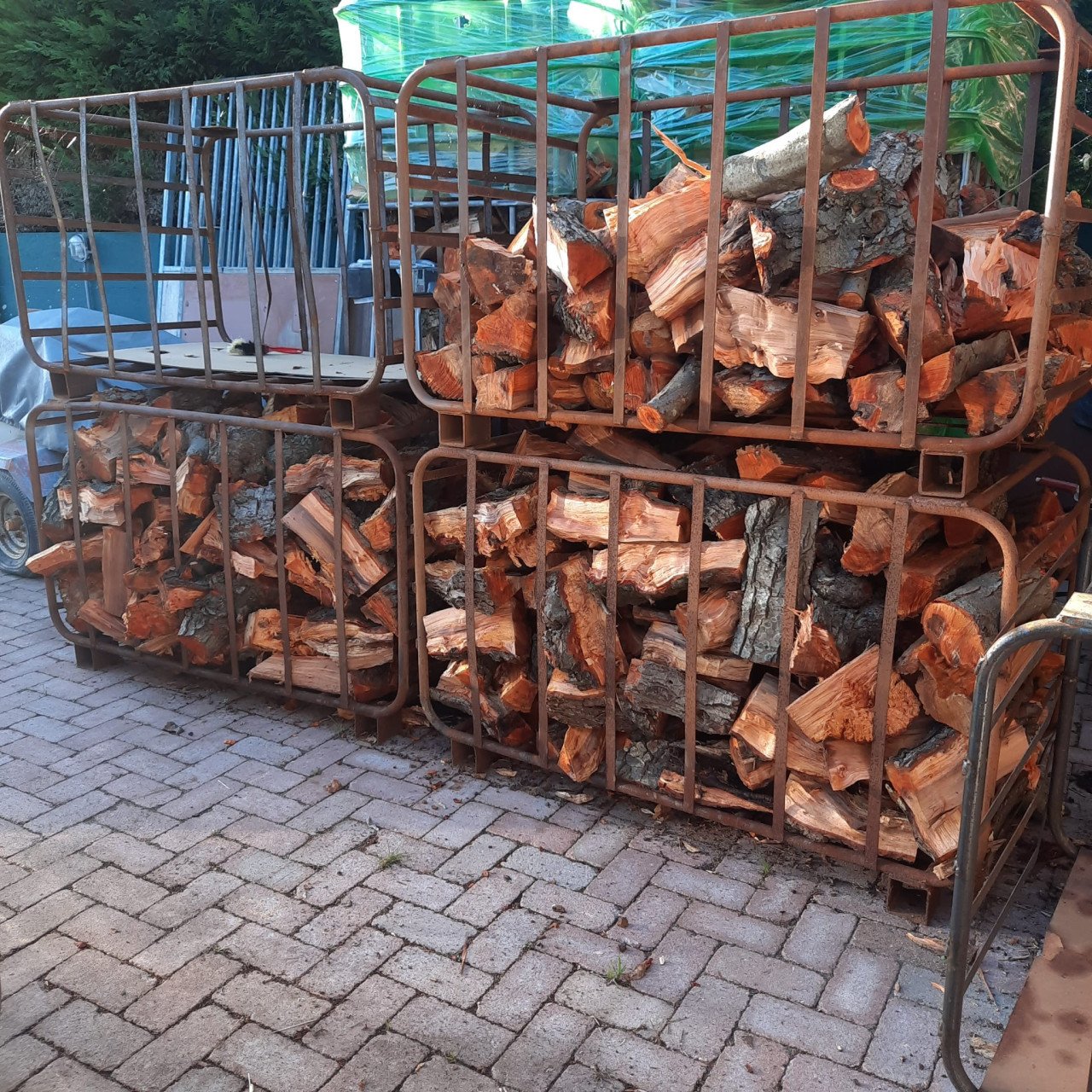 STEVIGE STALEN KOOIEN VOOR BIJV OPENHAARDHOUT STAPELBAAR