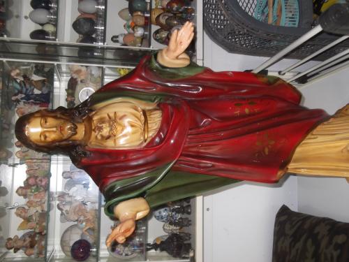Heilig hart Christus beeld