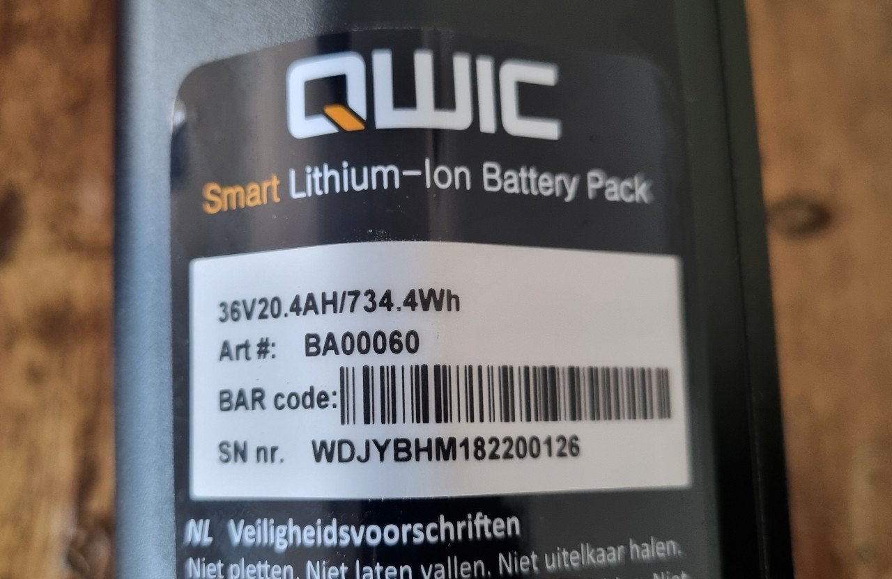 Qwic Performance 734Wh High performance