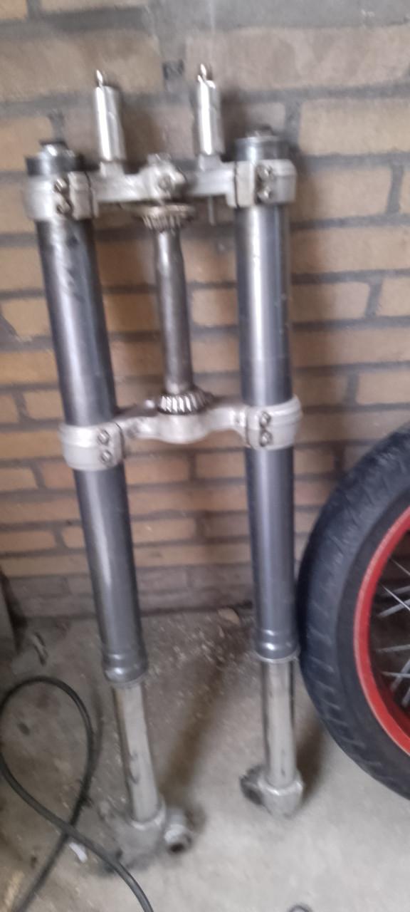 Upside down voorvork