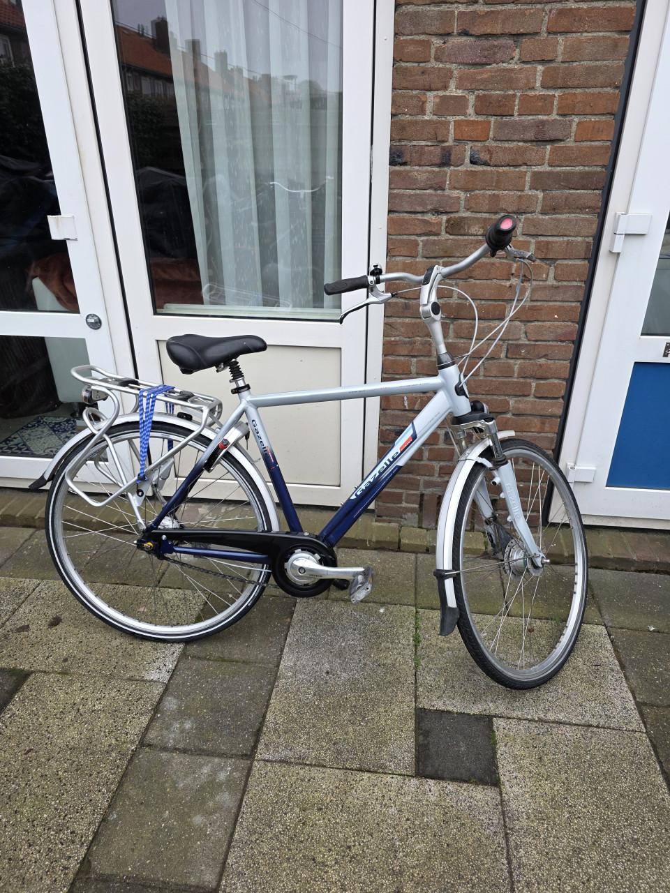 Heren fiets GAZELLE met 7 versnellingen- 28 inch-Fr.maat 56cm-Nieuw slot