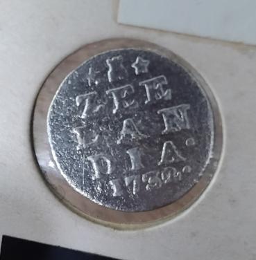 1732 / ZILVER / 2 Stuiver munt