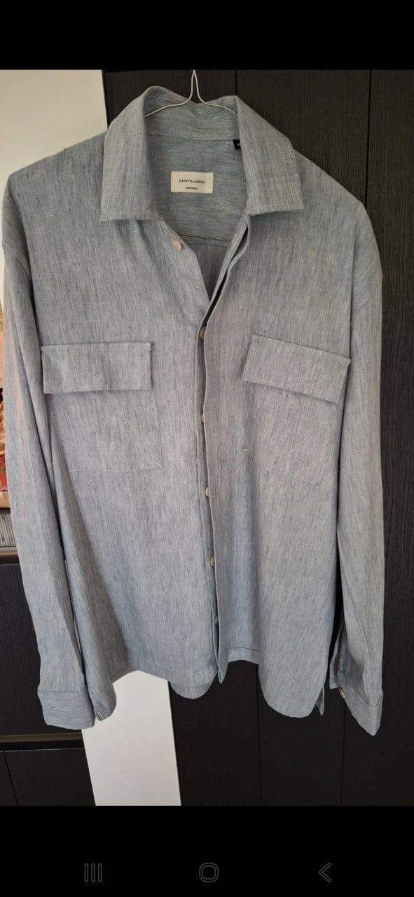 Gentiluomo blouse heren blauw