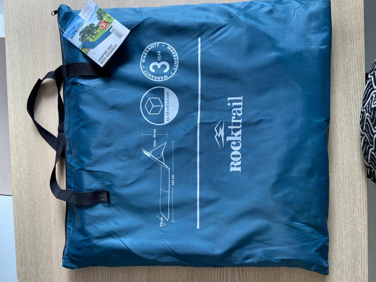 NIEUW strandmat / campingmatje met rugleuning