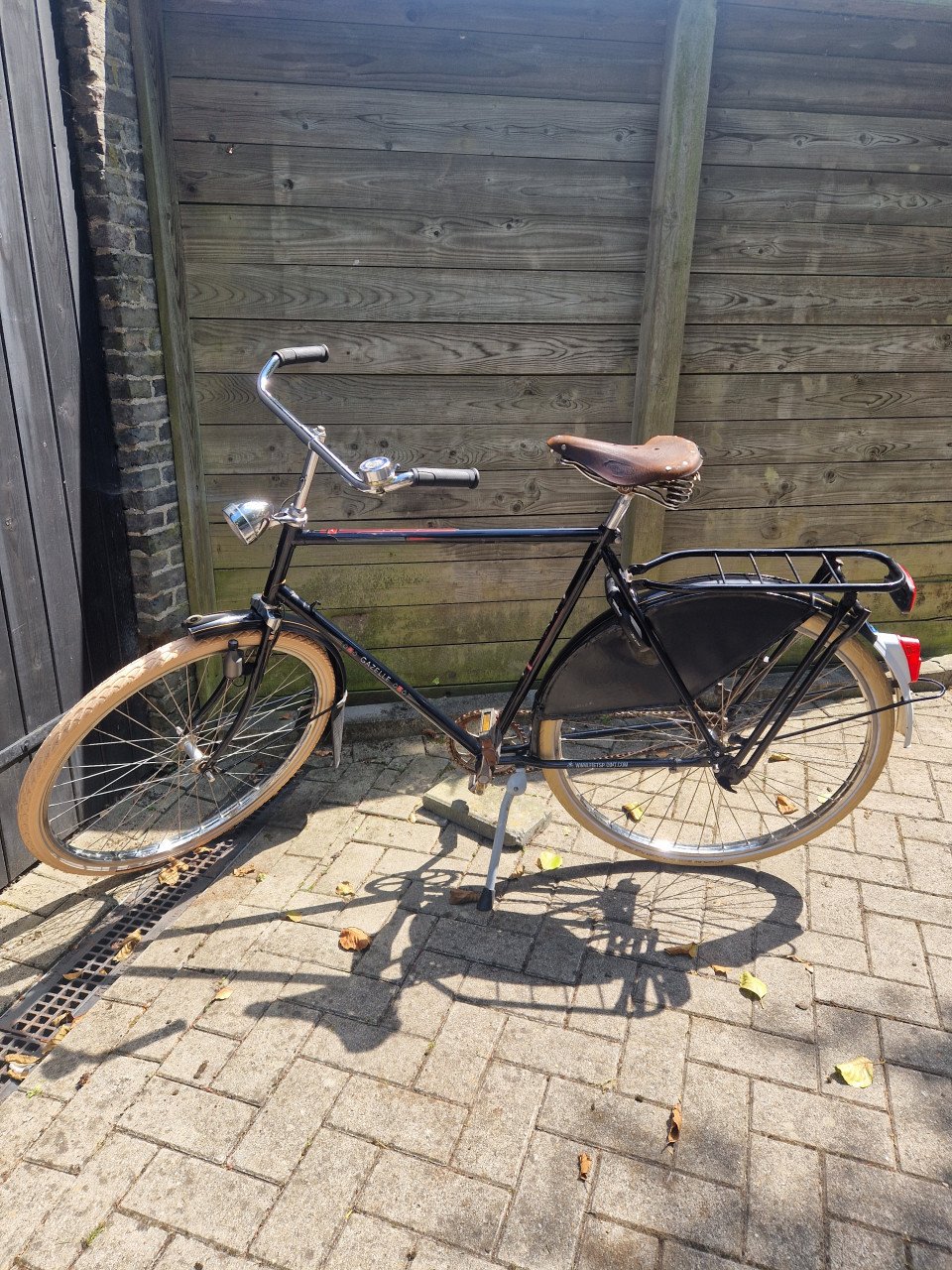 Gazelle tour populair herenfiets klassieker zwart (met werk)