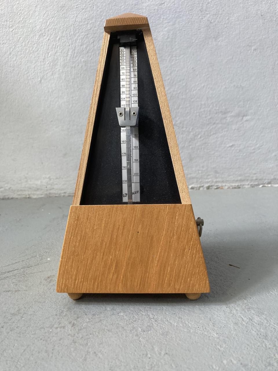 Wittner metronoom 808 licht eiken
