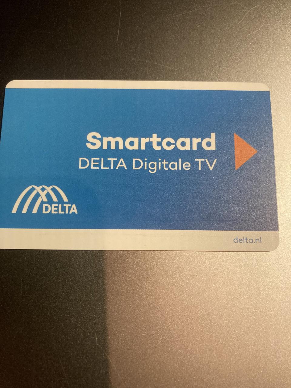 CI+ module met Delta smartcard