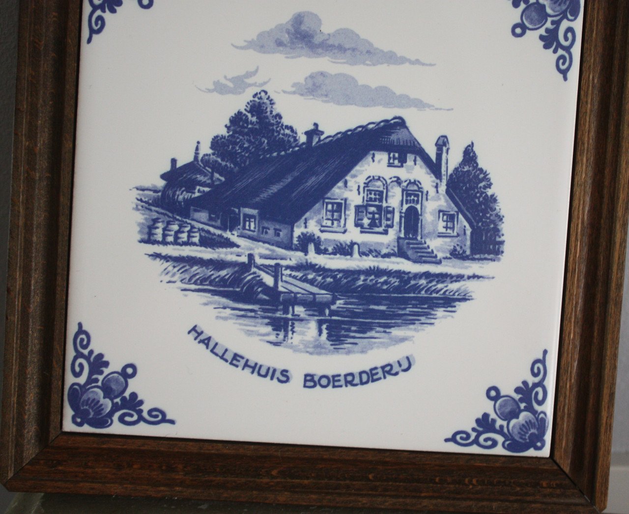Tegetje in lijstje hallehuis boederij