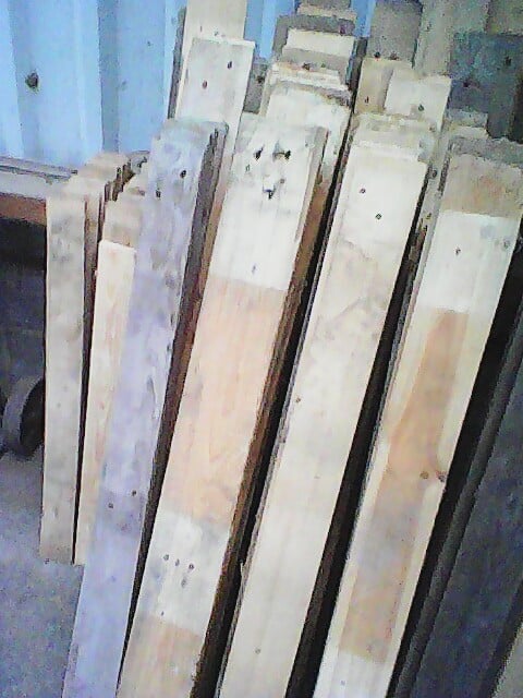 Paletten plankjes