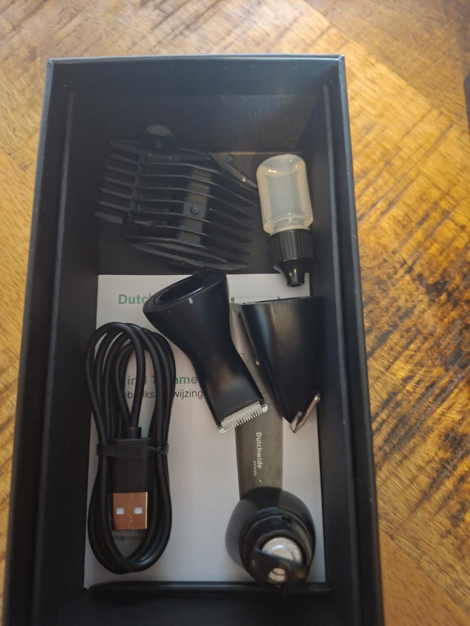 Te koop nieuw groomingset voor honden