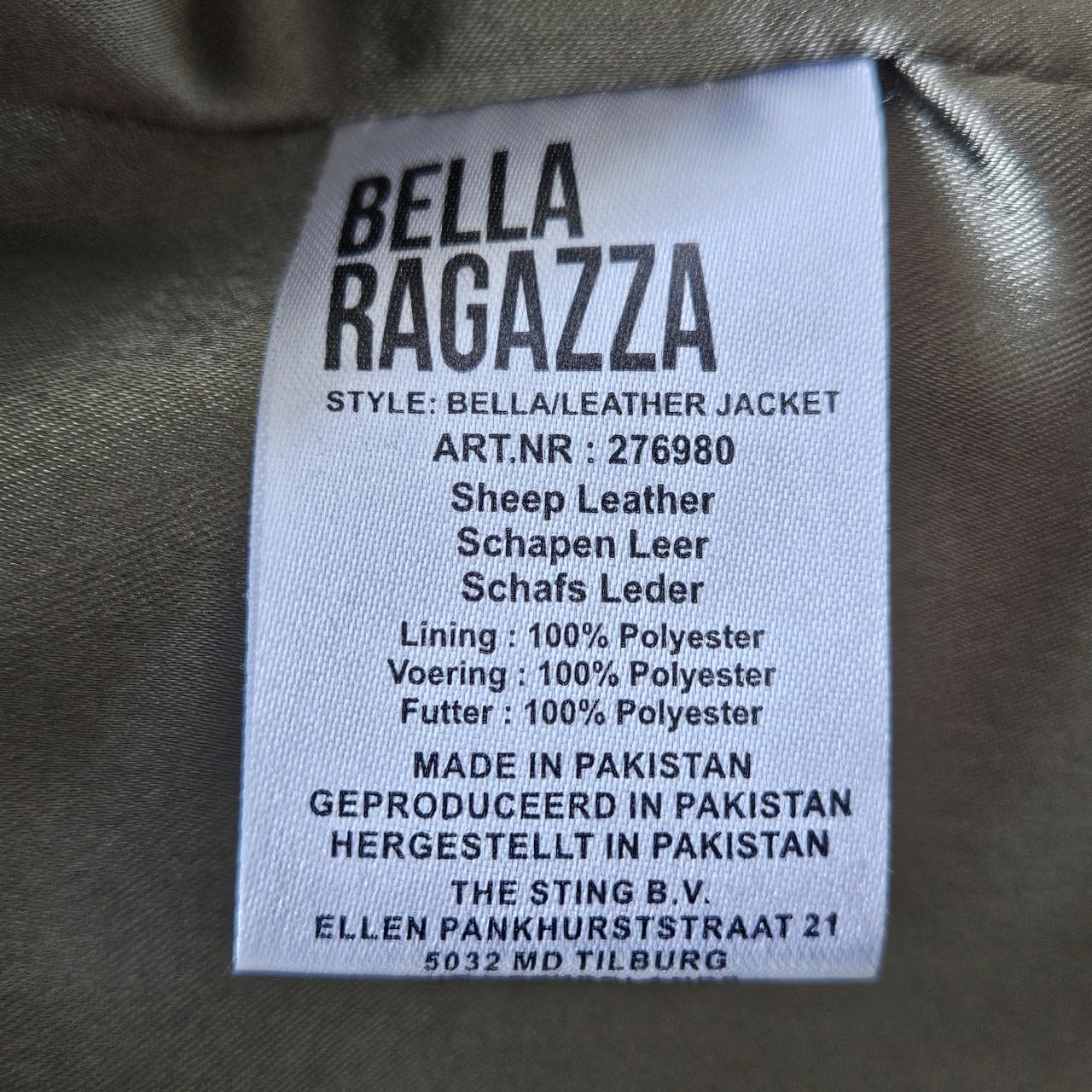 Mooi licht olijfgroen schapenleren jasje