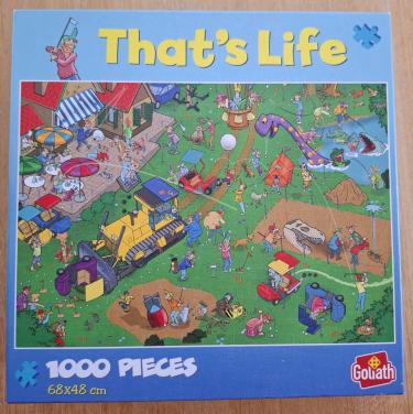 That's Life puzzel Dino golfbaan