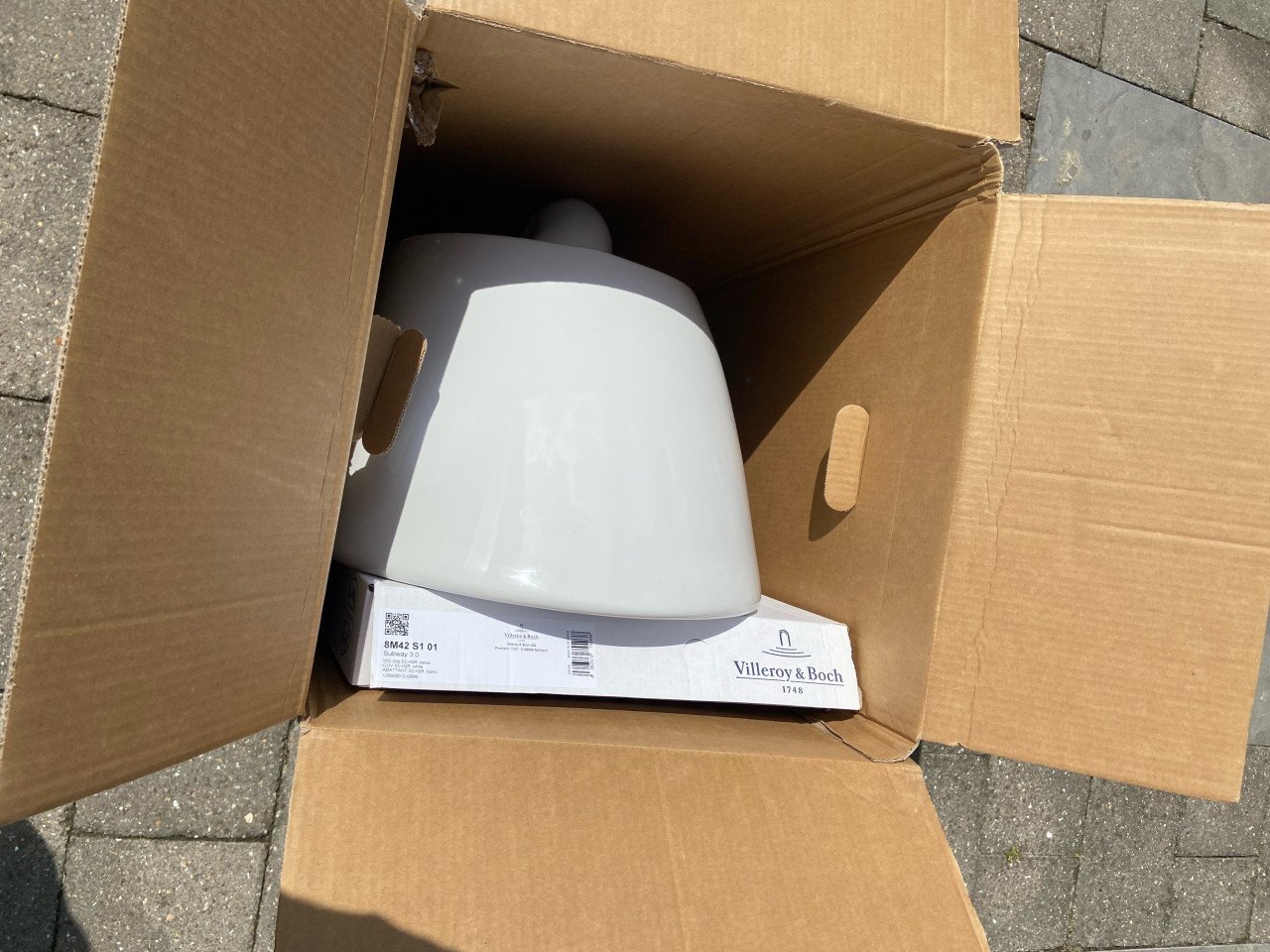 Villeroy & Boch Subway 3.0 wc combipack (nieuw)