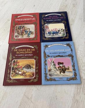 4x klassieke sprookjesboeken