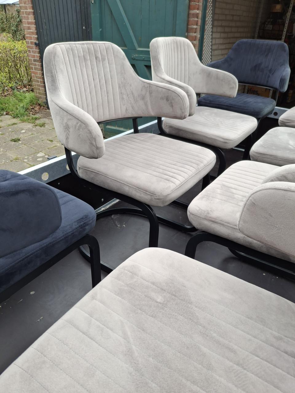 Eetkamerstoelen 8 stuks i.g.st Label51