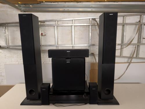 Sony Home Cinema set 7.1 incl Reciever