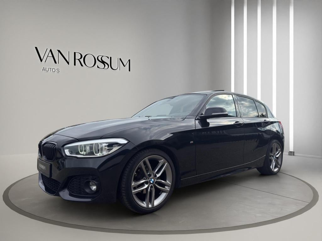 BMW 1 Serie 118i edition m sport shadow high executive | leder | schuif/kan