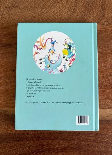 Maar eerst ving ik een monster | prentenboek + vingerpopje