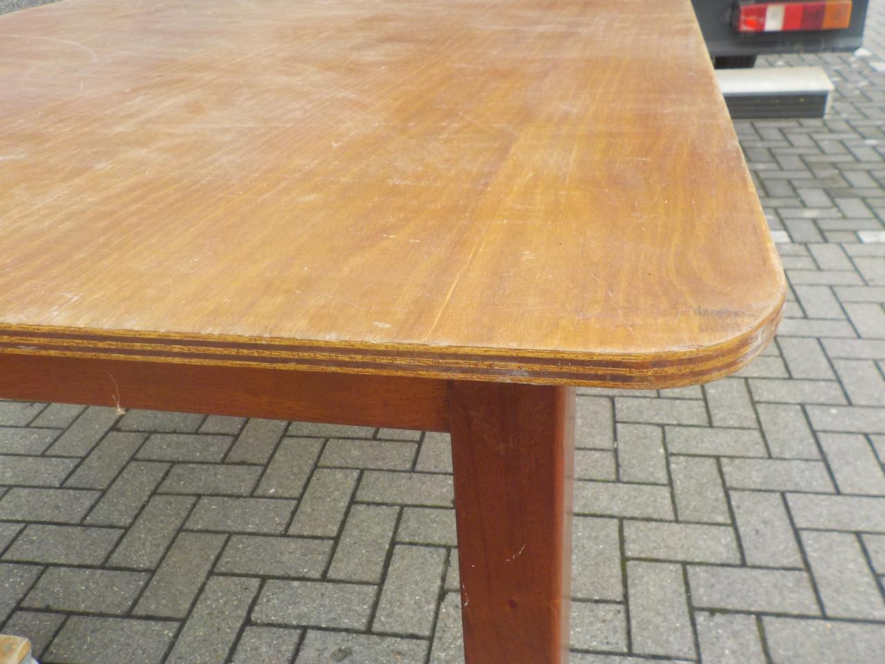 Extreem grote werk- hobby vergader of eettafel 245x 123 cm voor 12 personen