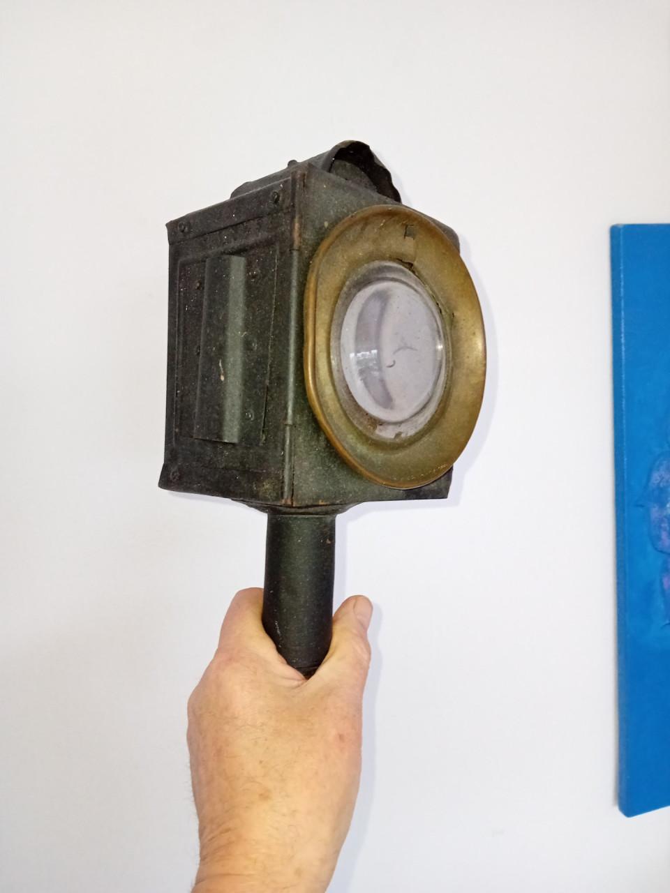 Curiosa Stoom lokomotiefkaarslampen