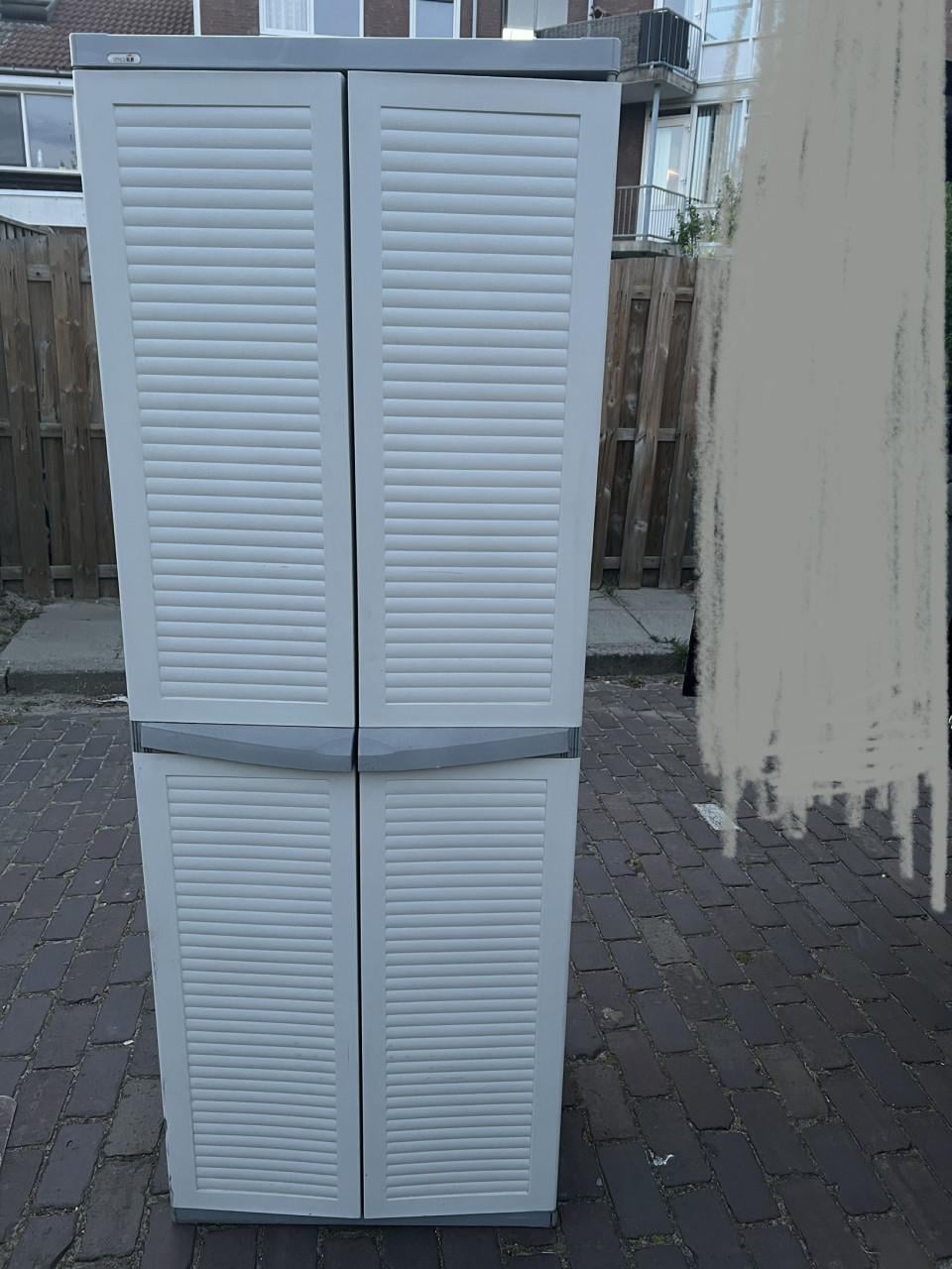 Tuin/berging/schuur Opbergkast 180x68x40 cm.  HBD. kunststof