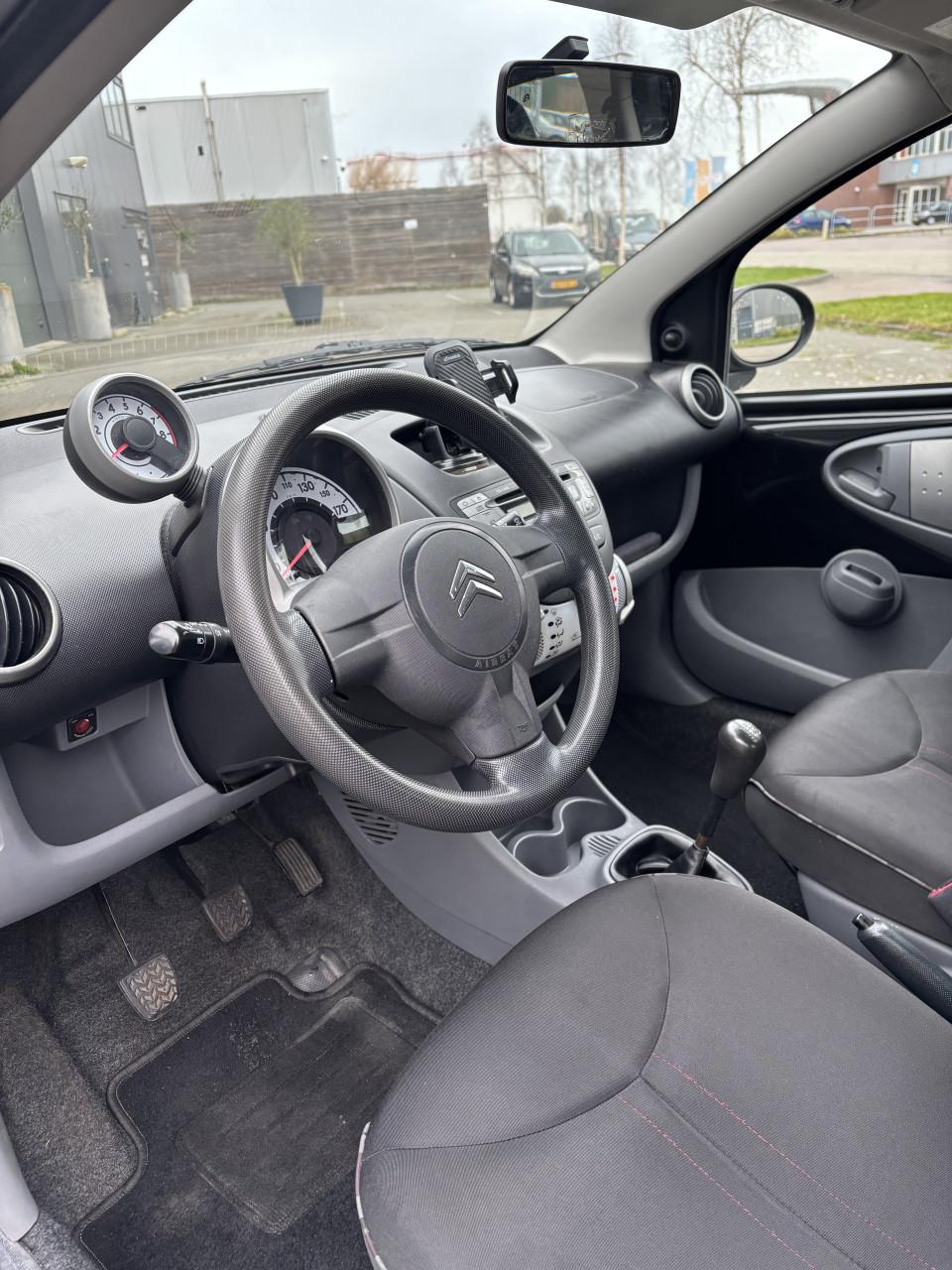 Citroën C1 1.0i 68PK 5D 2010 Zwart | NAP | NIEUWE APK!