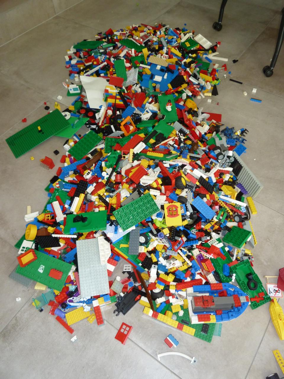 Heel veel lego blokjes
