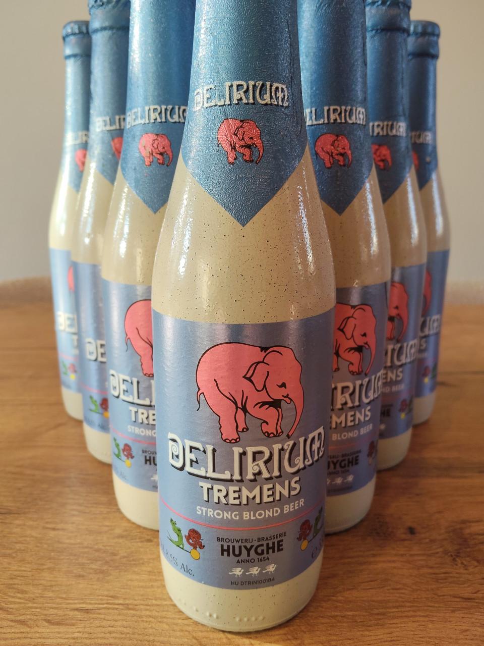 10 flessen Delirium Tremens strong blond speciaalbier