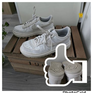 Nike Airforce maat 41 . Kort gedragen