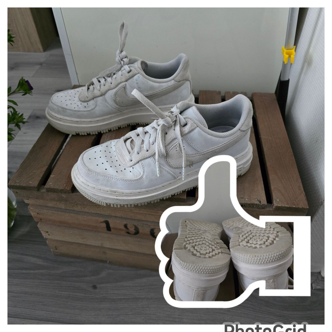 Nike Airforce maat 41 . Kort gedragen