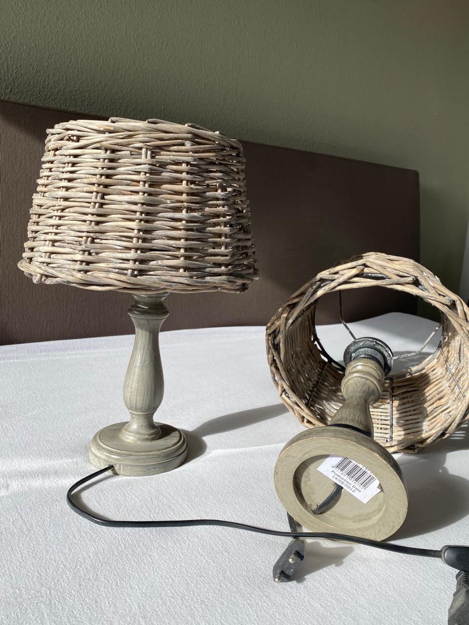 Bohemian schemerlampjes  taupe kleur als nieuw