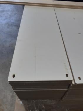 Populieren  wit 960 x 300 x 18,,,   1 euro per stuik