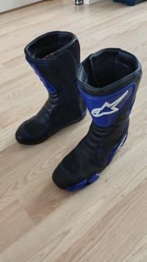Alpinestars dames motorlaarzen maat 42, 4 keer gedragen