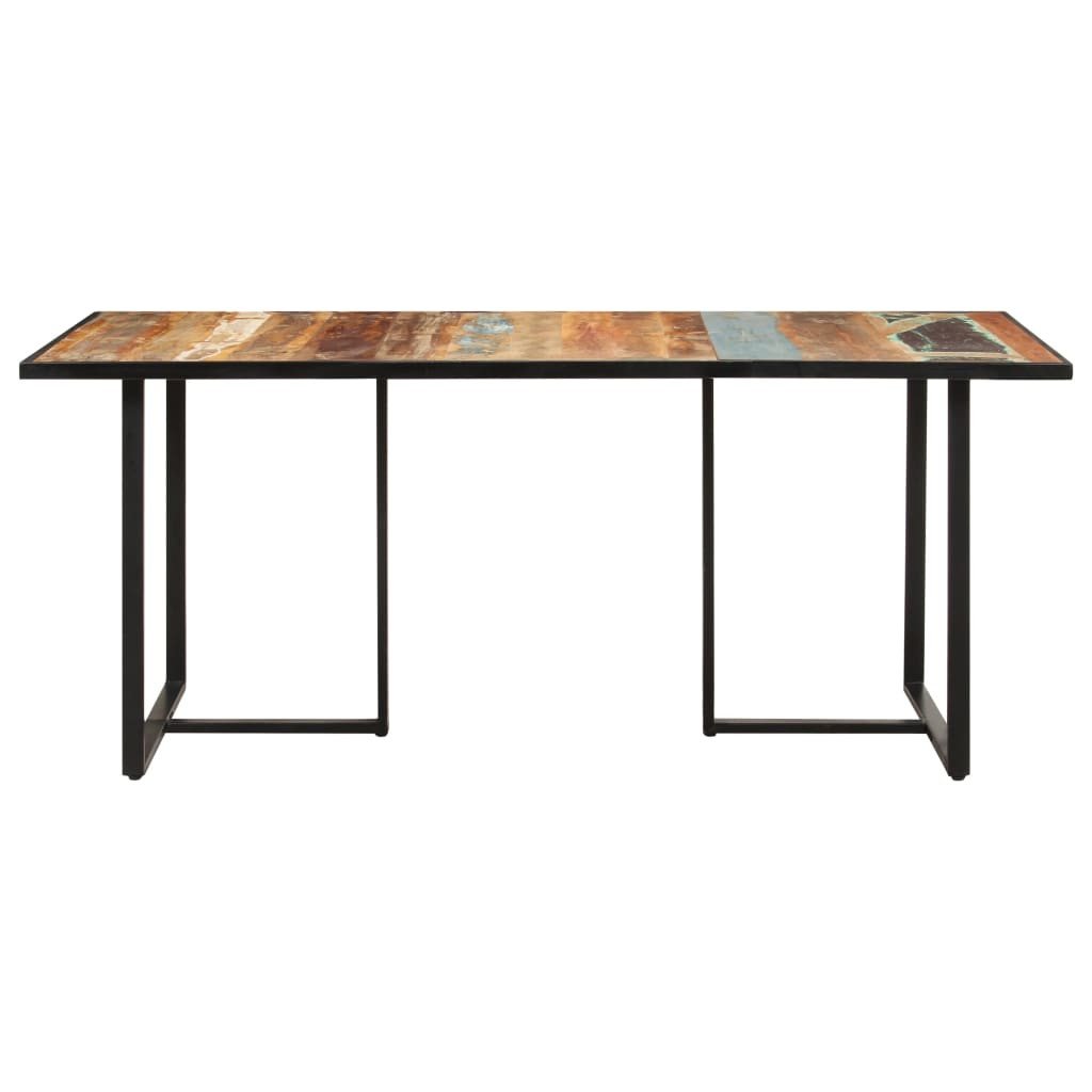 Eettafel 200 x 100cm massief gerecycled hout