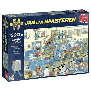 Jan van Haasteren - De Drukkerij, 1500 stukjes